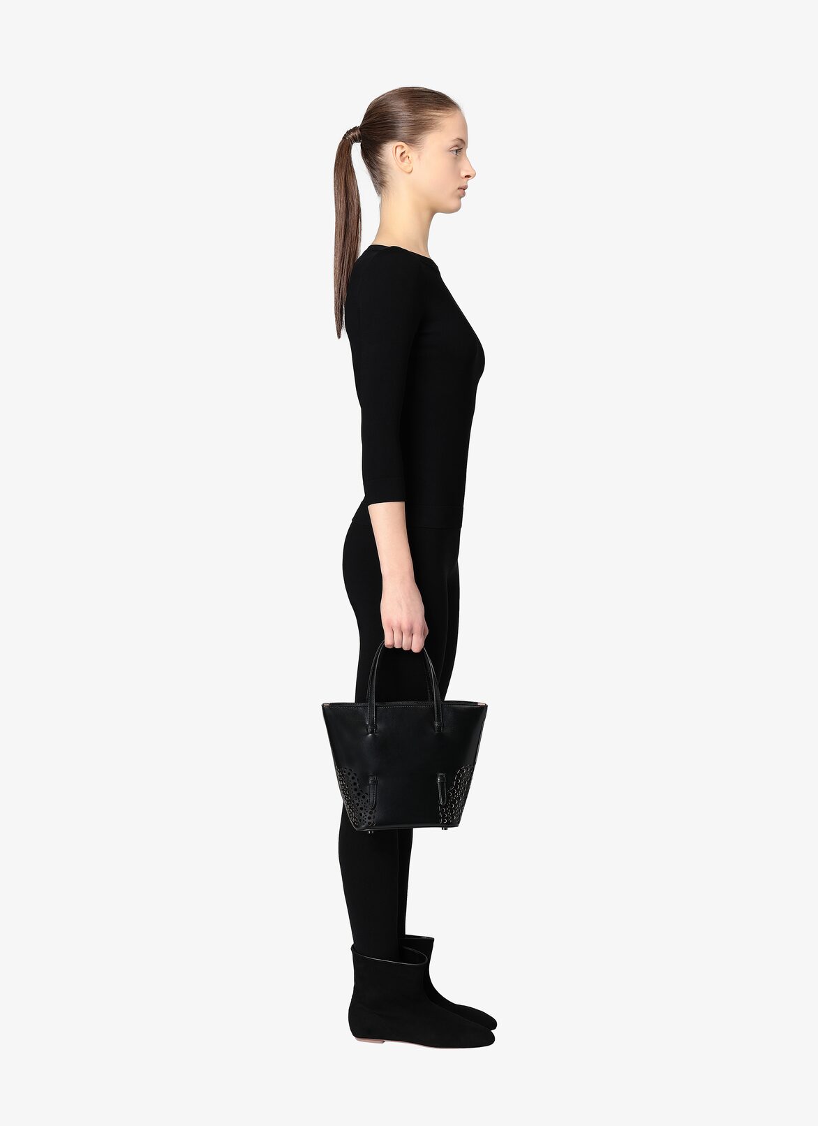 RM BAG CLOSED C.LUX QUART VIENNE VAGUE BLACK ALAÏA BLACK  RM BAG CLOSED C.LUX QUART VIENNE VAGUE BLACK